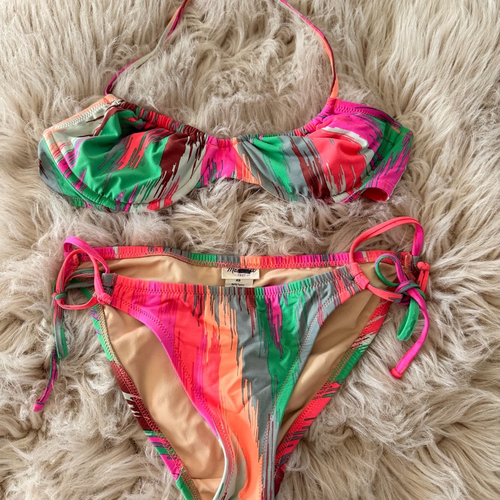 Madewell Multicolor Bikini Set - image 1
